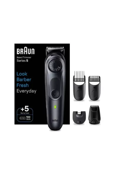 Braun Beard Trimmer 5 With Precision Wheel