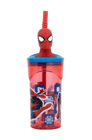 Disney 3D Figurine Tumbler 360ml - Spiderman Arachnid Grid