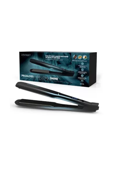 Revamp Progloss Wide Ultra X Shine Ceramic Hair Straightener