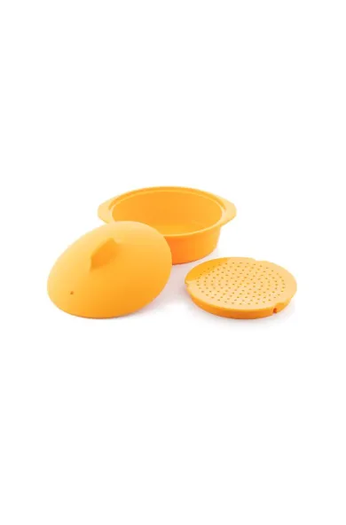 InnovaGoods Multifunction Silicone Steamer With Recipes Silicotte