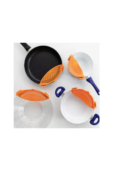 InnovaGoods Silicone Strainer Pastrainer