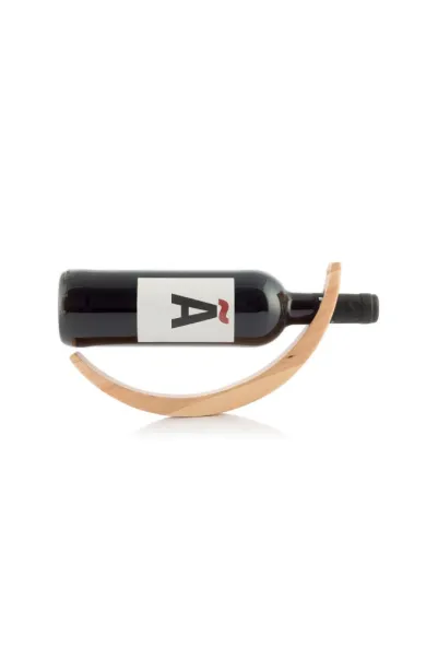InnovaGoods Floating Wooden Wine Bottle Holder Woolance