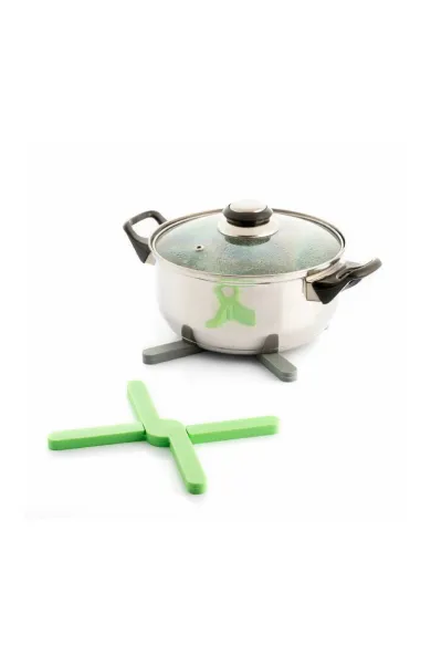 InnovaGoods Individual Folding Silicone Trivet Folvet 2 Units