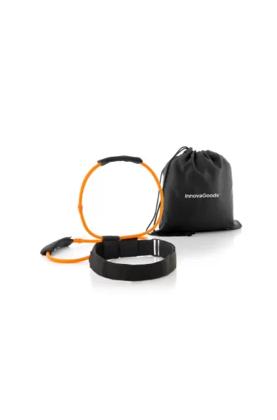 InnovaGoods Belt With Resistance Bands For Glutes And Exercise Guide Bootrainer