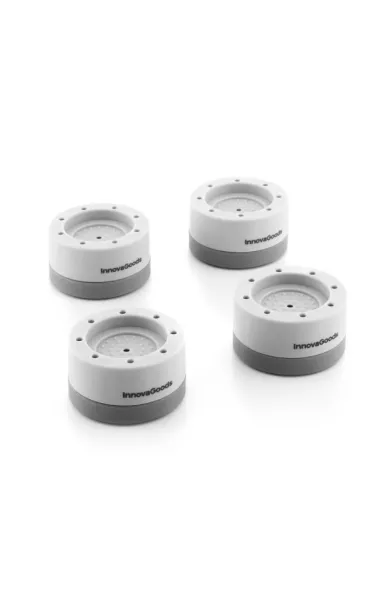 InnovaGoods Set Of Stackable Anti-Vibration Feet Novib 4 Units