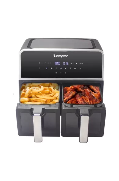 Beper 9 Liter Double Basket Air Fryer