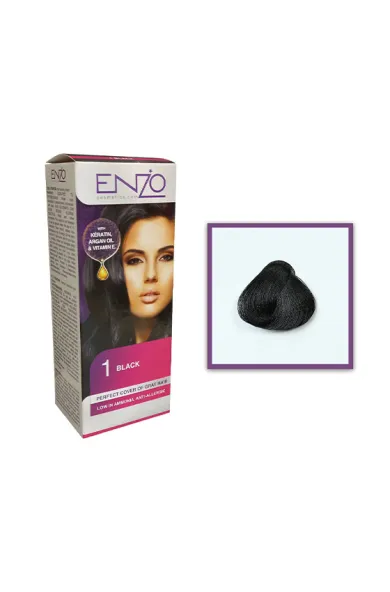 Enzo Hair Color Women - Black 1