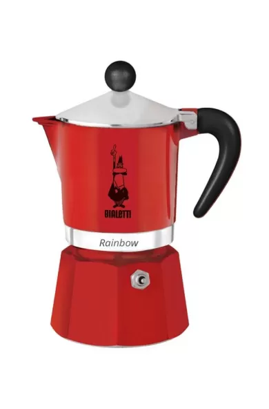 Bialetti RAINBOW Red - 6 Cups