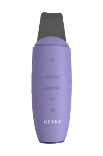 Geske MicroCurrent Skin Scrubber & Blackhead Remover | 9 in 1 - Purple