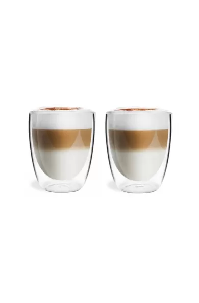 Vialli Set Of 2 Double Wall Glasses - 320ml