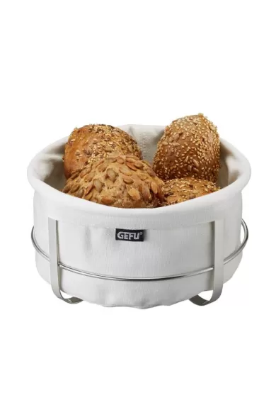 Gefu Bread Basket BRUNCH round - white