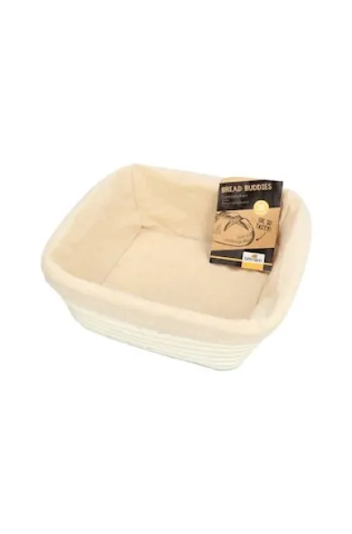 Birkmann DOUGH RISING BASKET WITH COVER SQUARE - 25X25CM 