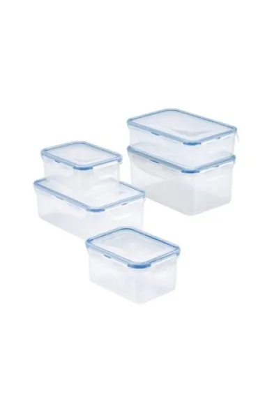 LocknLock PP Classic Colorbox 5P Set