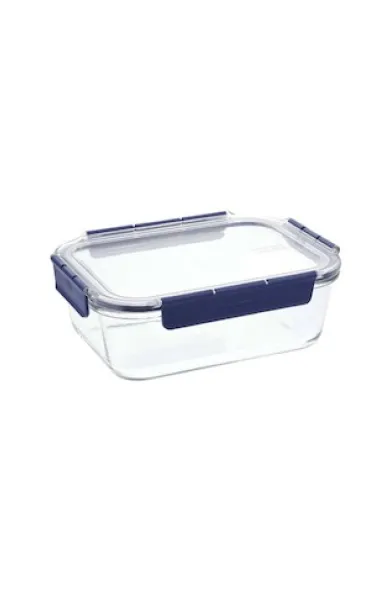 LocknLock Topclass Square Leak Proof Heat Resistant Glass Food Storage Container - 2L