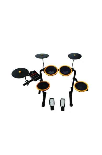 Ara Electronic 7-Piece Drum Kit Bundle with Digital LED Display