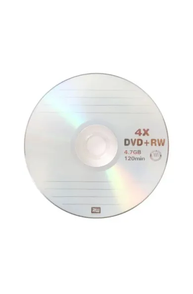 Memory DVD+RW with 4.7GB Storage Capacity and 4x Writing Capability 120 Minutes Set of 1 for Music, Video, Data