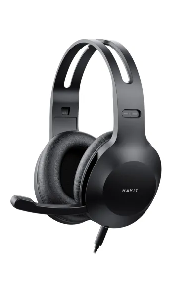 Havit Wired Headphone Audio Series Black#H220d