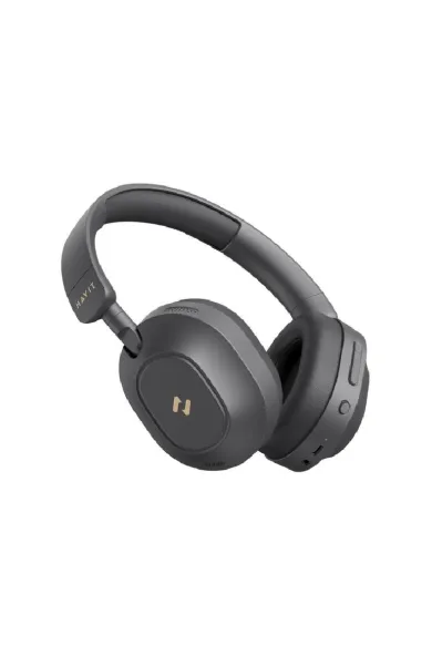 Havit Wireless Headphone Bt With Microphone And Noise Cancellation Black