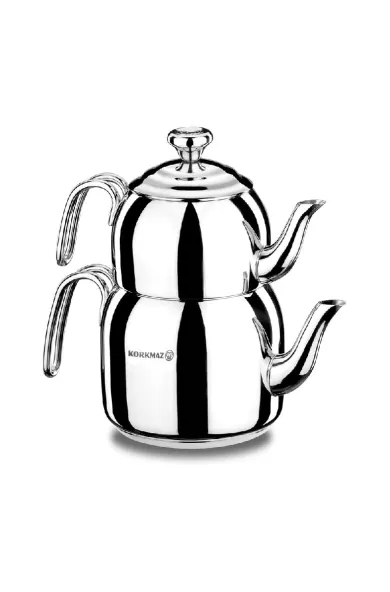 Korkmaz A057 DROPPA Maxi Tea Pot Set 1,1 / 2,3 L