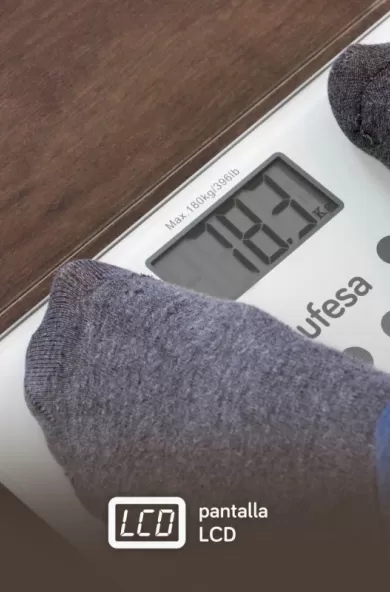 Ufesa Bathroom Scale 29×28 cm