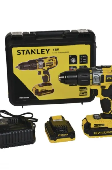 Stanley Hammer Drill 18V Li-Ion
