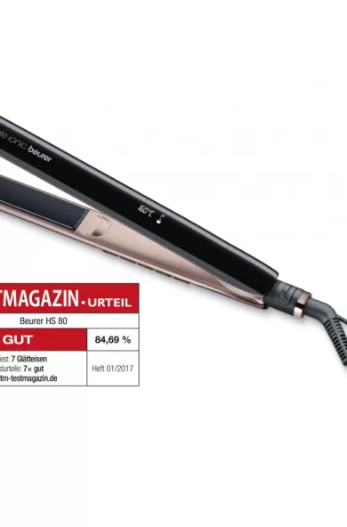 Beurer Hair Straightener Triple Ionic Function