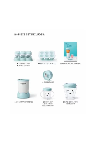 Nutribullet The Baby Bullet Blender 18Pcs
