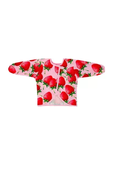 Twistshake Long Sleeve Bib Strawberry