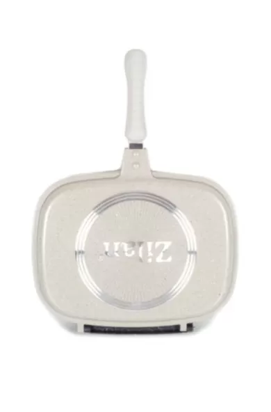 Zilan Granite Double Fry Pan - Beige
