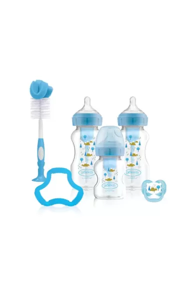 Dr. Brown's WIDE NECK OPTIONS+ BLUE GIFT SET