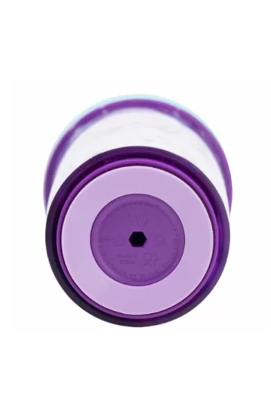 Disney Drop Safe Silicone Straw PP Tumbler 370ml - Frozen Violet