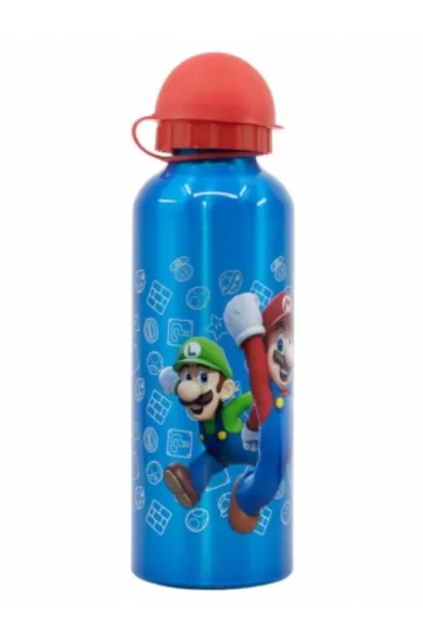 Disney High Aluminium Bottle 530ml - Super Mario