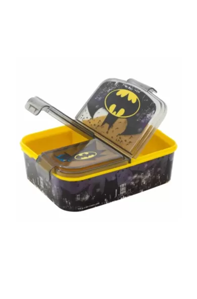 Disney Multi Compartment Sandwich Box - Batman Symbol