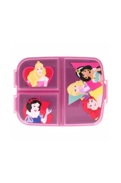 Disney Multi Compartment Sandwich Box - Princess Bright & Bold