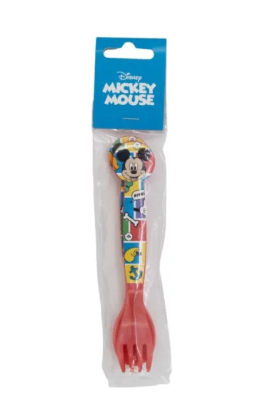 Disney 2 Pcs PP Cutlery Set In Polybag - Mickey Mouse Better Together