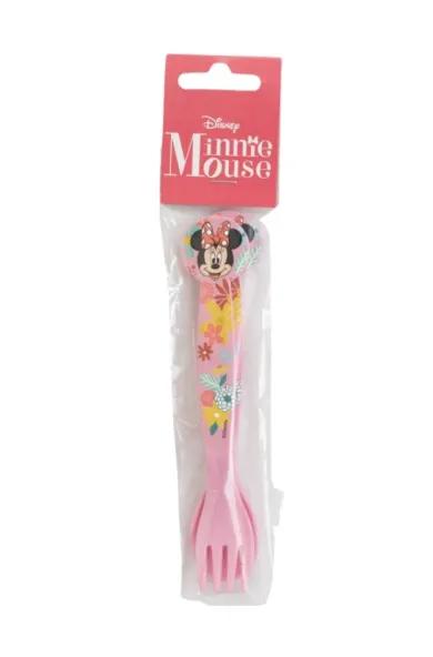 Disney 2 Pcs PP Cutlery Set In Polybag - Minnie Mouse Spring Look