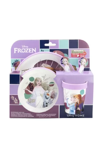Disney Non Slip 5 Pcs Bicolor Premium Set In Standard Box - Frozen Trust The Journey