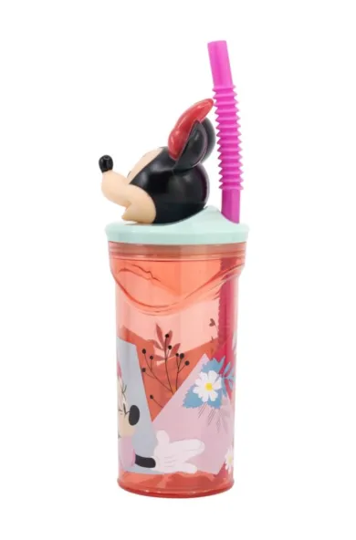 Disney 3D Figurine Tumbler 360ml - Minnie Mouse Being More Minnie