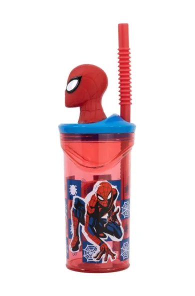 Disney 3D Figurine Tumbler 360ml - Spiderman Arachnid Grid