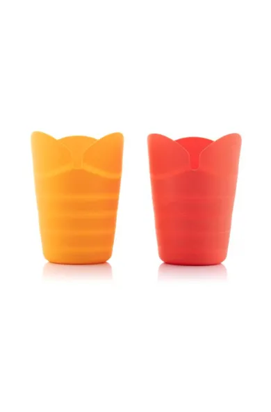 InnovaGoods Collapsible Silicone Popcorn Poppers Popbox (Pack Of 2)
