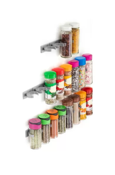 InnovaGoods Adhesive And Divisible Spice Organiser Jarlock X20