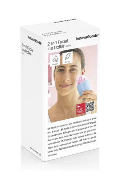 InnovaGoods Double Facial Ice Roller Riller