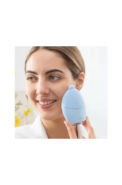 InnovaGoods Rechargeable Facial Cleaner-Massager Vipur