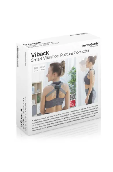 InnovaGoods Intelligent Rechargeable Posture Trainer With Vibration Viback