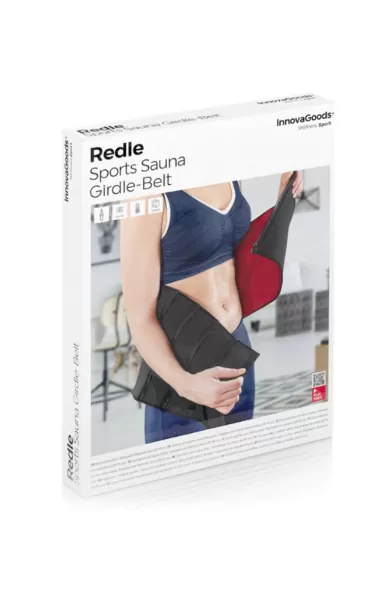 InnovaGoods Sports Slimming Belt with Sauna Effect Redle