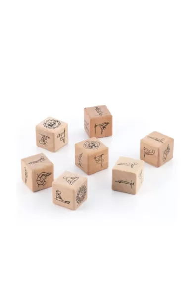 InnovaGoods Yoga Dice Game Anandice 7 Pieces