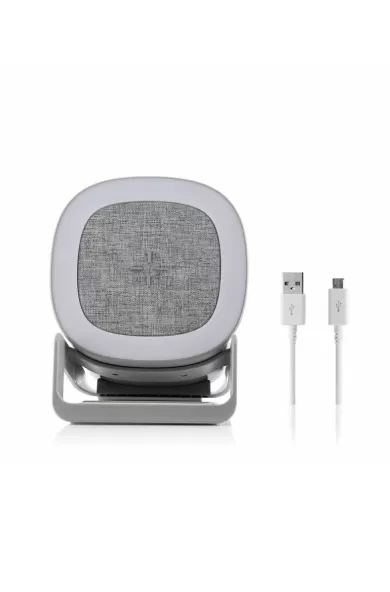 InnovaGoods Wireless Speaker-Charger With Led Souwis