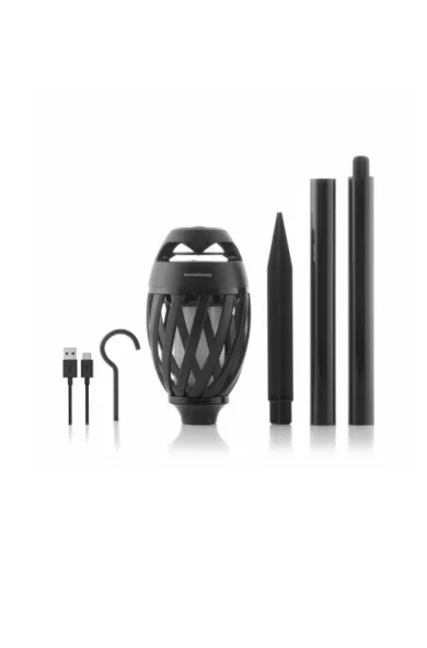 InnovaGoods Wireless Speaker With Flame Effect Led Spekkle