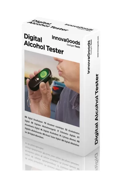 InnovaGoods Digital Alcohol Tester