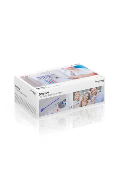 InnovaGoods Uv Toothbrush Steriliser With Stand And Toothpaste Dispenser Smiluv